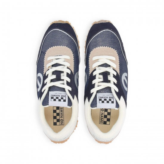 BASKETS NO NAME PUNKY JOGGER W SUEDE/SH.MESH NAVY/NAVY
